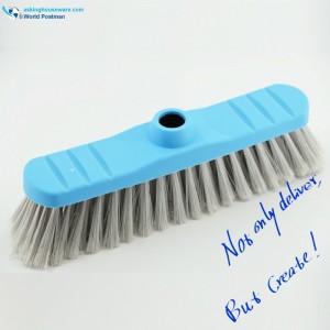 หัวไม้กวาดพลาสติก Akbrand พร้อมแผ่นกระดาน Striation Brush
