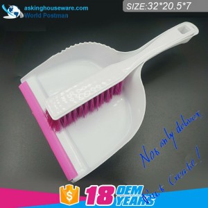 แปรงขัดไม้กวาด Akbrand พร้อมที่จับสี่เหลี่ยมจัตุรัส